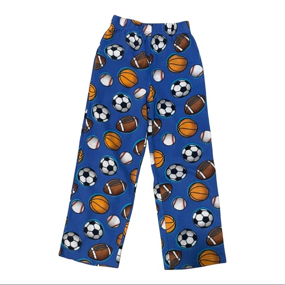Faded Glory Boys Flannel Sports Pajama 